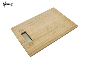 Bamboo Precise Digital LCD Kitchen Scale